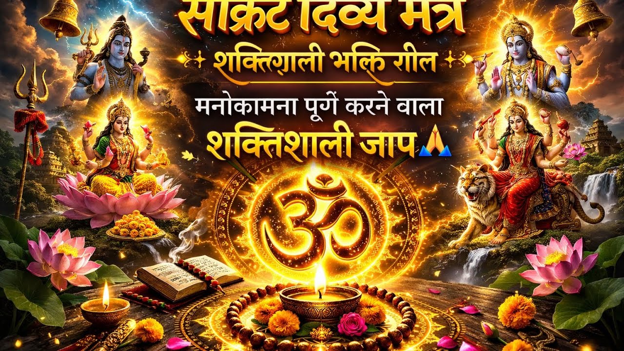 ✨ शक्तिशाली भक्ति गीत ✨मनोकामना पूर्ण करने वाला✨ Powerful Devotional Song ✨