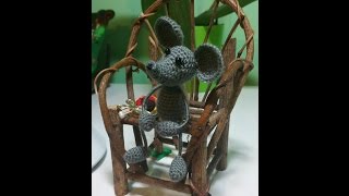 Мышка вязаная крючком мастер класс.amigurumi crochet mouse Мышка вязаная крючком мастер класс.amigurumi crochet mouse