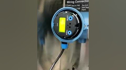 Mass flow meter 4 to 20 ma and all settings in just three minutes
