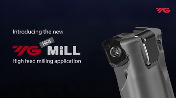YG-1 Cutting Tools | [Milling] YG HF4 MILL ENMX-High Feed Milling for Steel and Cast Iron