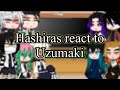 Hashiras react to Uzumaki ||part 1|| Short as Levi