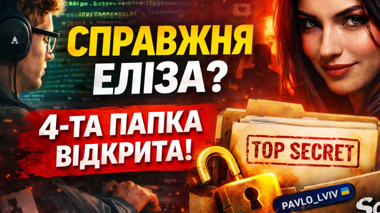 4-ТА ПАПКА РОЗКРИТА! Справжня природа Елізи — 😱 Sorry, James