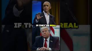 Trump Reacts to Obama Saying Aliens Are Real #shorts