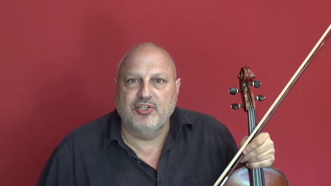 Paul Cortese, viola, inviting students and young professionals to the Virtuoso & Belcanto Festival