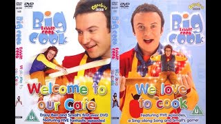 Big Cook Little Cook - Welcome to our Cafe (BBCDVD 1660), We Love to Cook (BBCDVD 1783) 2005 UK DVD