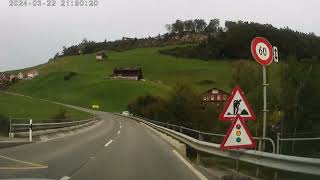 Leaving Seelisberg | A Quiet Drive Through The Swiss Alps
