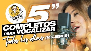 ¡5 minutos de entrenamiento para mujeres!