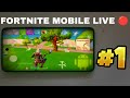 Fortnite Mobile Live (60 FPS) 🤩
