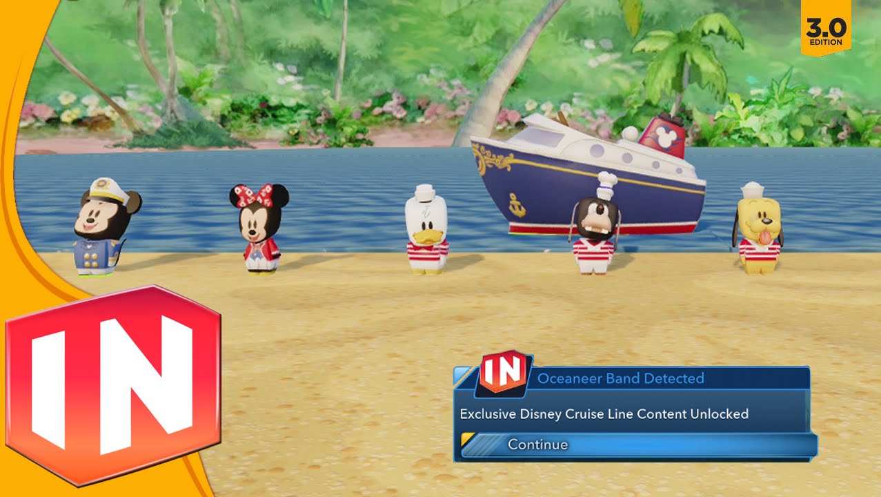 Disney Infinity 3.0 — эксклюзивный обзор контента группы Oceaneer Band от Disney Cruise Line
