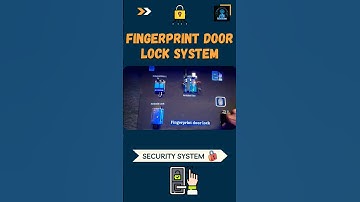 How to make Arduino Fingerprint door lock system #technology #doorlock #fingerprint #security