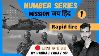 Number Series | Reasoning #15 | AIRFORCE | NAVY | NDA | COASTGUARD | BY-Pankaj Sir  @R.S SIR