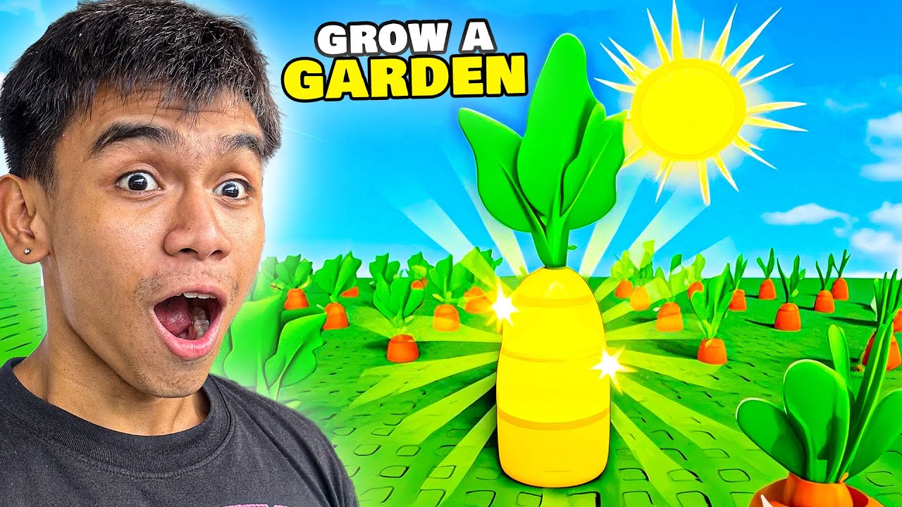 NAG CHEAT AKO sa GROW A GARDEN - Roblox