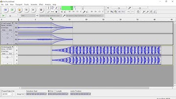 Audacity Envelope Tool Fade In Out