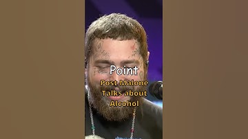 Thumbnail of Post Malone Talks About Alcohol Addiction #shortvideo #shorts