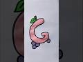 G for Grapes 🍇 Easy Drawing For Kids #grape #alphabet #drawing #viral #kidstvforfun #art #shorts