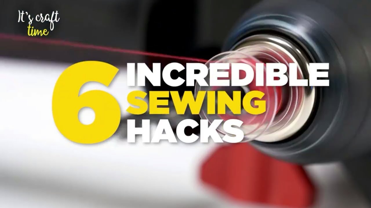 Sewing hacks YouTube