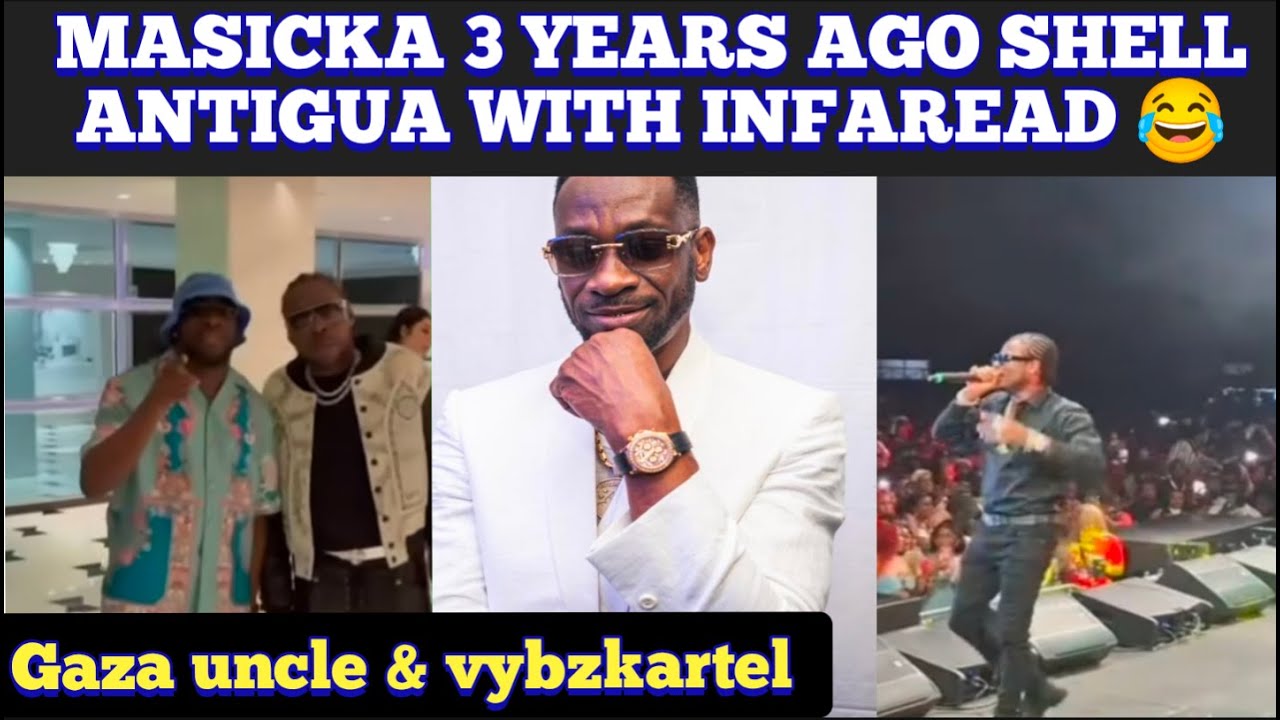 vybzkartel love africa, masicka 3 years ago perform infrared, kartel endorse gaza uncle killa vex