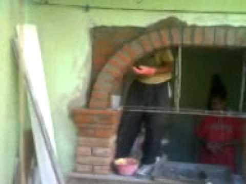 Arco de ladrillo rojo youtube Cocinas de arco