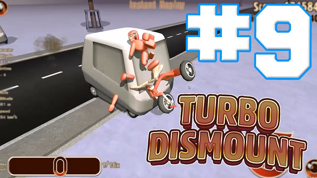 Turbo Dismount Gameplay - #9 - FLY BIRD FLY! w/ Hypercore Ripper - YouTube