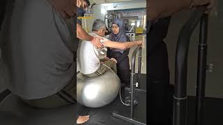 Walk India, spinal cord injury and stroke  patient exercises