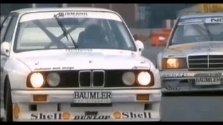 DTM Golden Era - BMW E30 M3 vs Mercedes 190 EVO - Tim Feehan Where's the fire