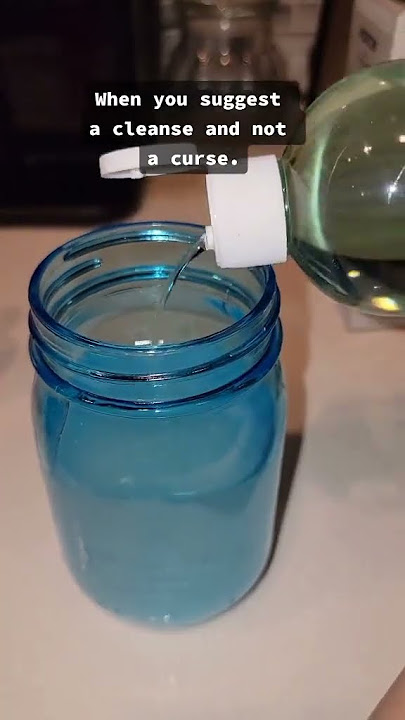 How to do a cleanse, instead of a curse #cleanse #curse #floridawater #protection
