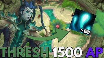I Made the Ultimate AP Thresh Build and Destroyed Arena!! ⛓💀