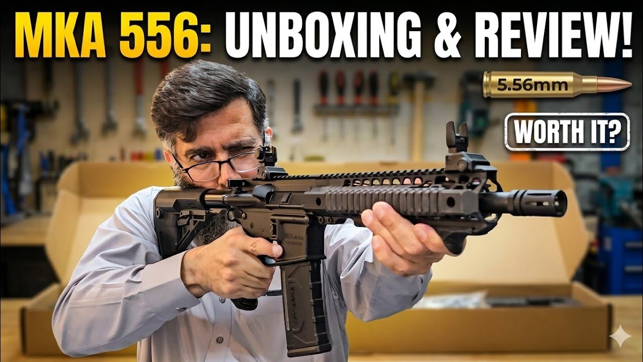 HUSAN ARMS MKA-556 Rifle Review and Unboxing. #223rifle #gun #m4 - YouTube