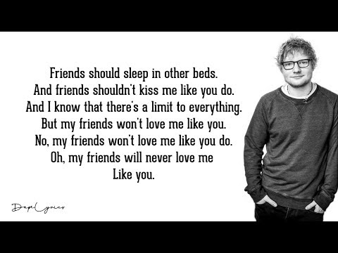 Ed Sheeran - Friends (Lyrics) ?