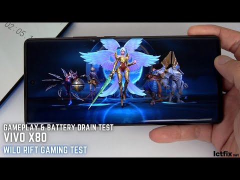 Vivo X80 Wild Rift Gaming test | Lol Mobile