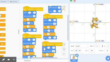 Point in direction on Scratch