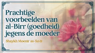 Download Lagu Prachtige voorbeelden van al-Birr (goedheid) jegens de moeders | Shaykh Moenīr as-Sa‘dī MP3