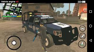 Camioneta de policía federal de México para GTA San Andreas Android