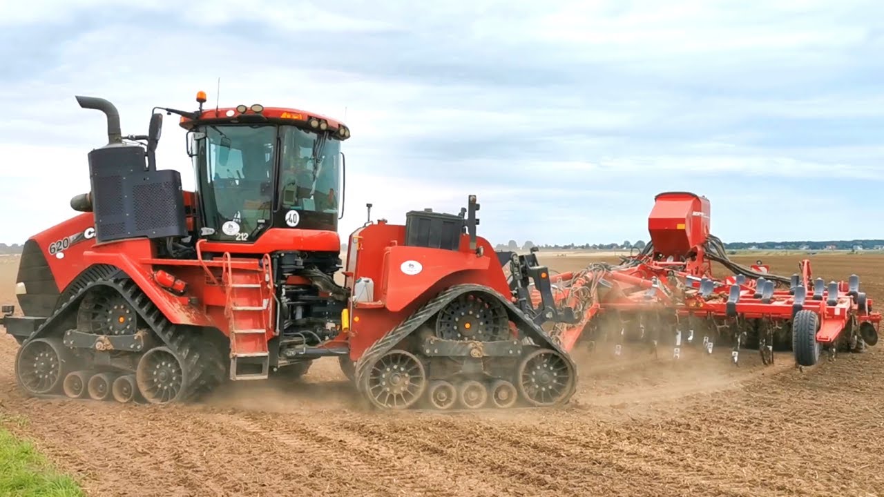 [Uncut] Case Quadtrac 620 & Horsch Tiger 8 AS | Bodenbearbeitung