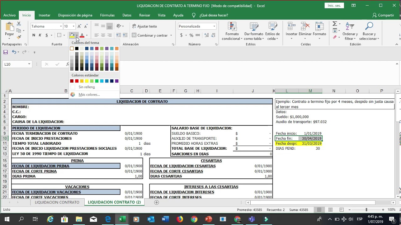 INDEMNIZACION DE CONTRATO A TERMINO FIJO - YouTube