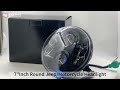 Popular Durable 7inch #headlights  With Wire Harness For Motorcycle Jeep Uniersal#autolight