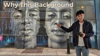 Why I Choose Certain Backgrounds for Model Photography (Shoreditch, London)