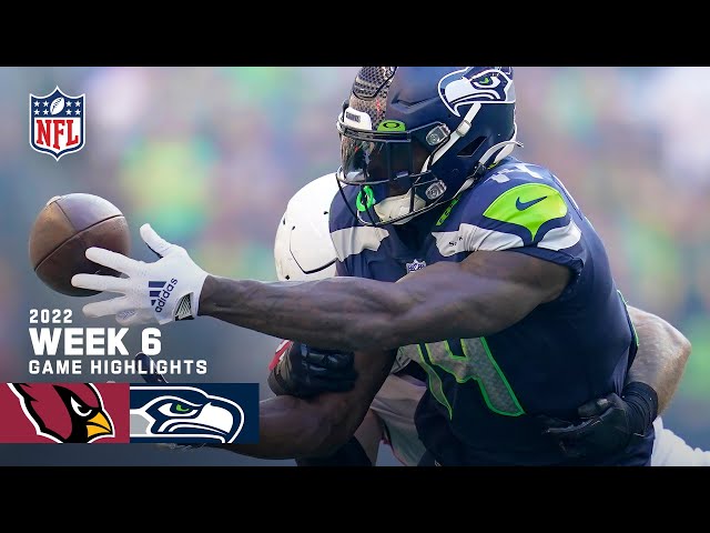 Arizona Cardinals vs. Seattle Seahawks  2022 Week 6 Game Highlights 