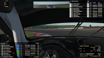 Fanatec GT3 Fixed 20 Min race on IRacing in Porsche 911GT3 R  at Silverstone 2023 season 1 Wk 4 3/1