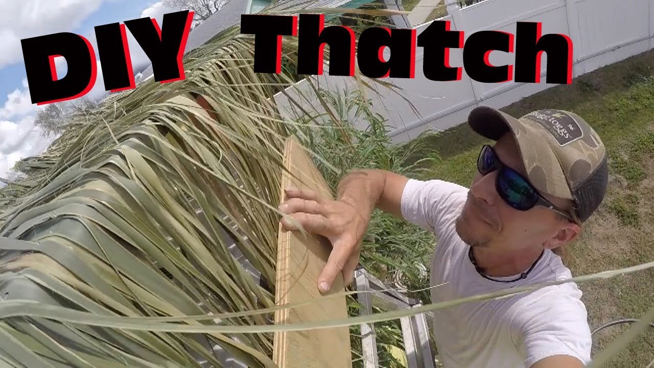 Tiki Style Roof Project