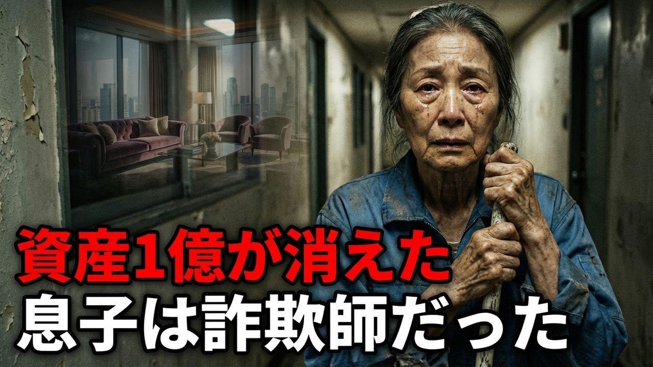 「年金不要」と笑った75歳資産家の末路。息子に裏切られ全財産を失う