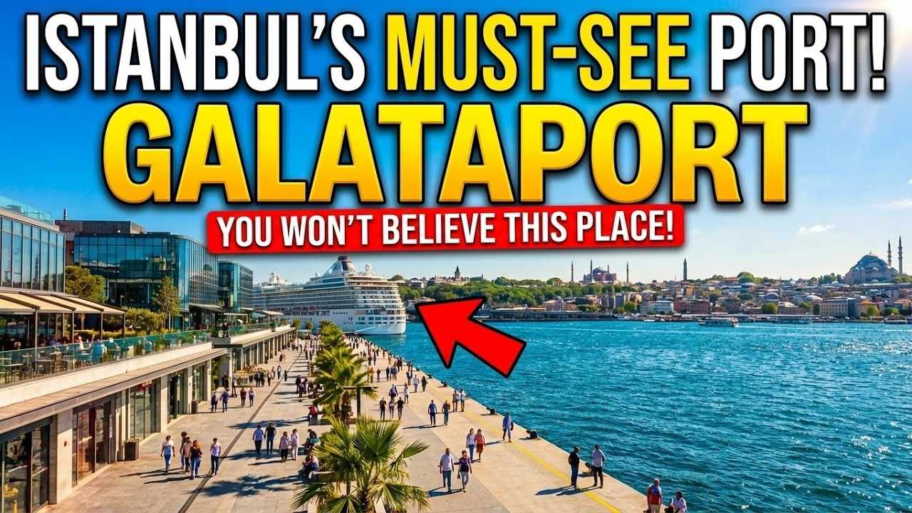 Galataport Istanbul: Everything You Need to See (Walking Tour)