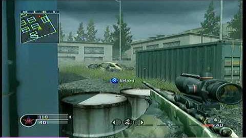 Xbox360 - Cod4 - Shipment no scopes 1v1 XNF Carbon vs XNF Predator