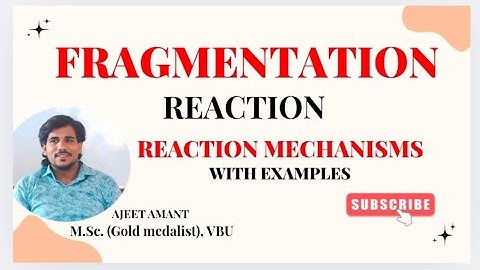 📌 Title:🔬 Fragmentation Reactions | Organic Chemistry Explained