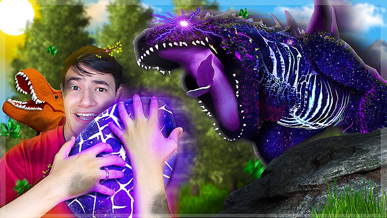 PEGUEI O OVO DO GALAXY GODZILLA! ELE QUER DE VOLTA! ARK MEGA ZOOLÓGICO! #6