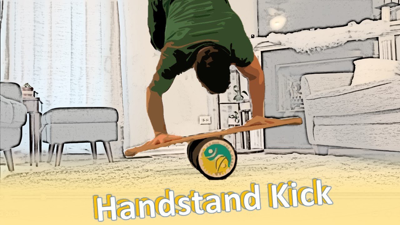 Balance Board Handstand Kick Challenge Sunday 4 YouTube