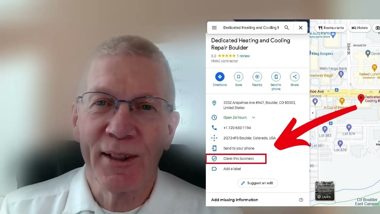 Dedicated Heating and Cooling Repair Boulder Unclaimed Google Business Profile
