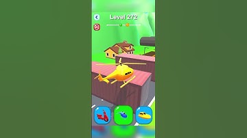 Level 272 2023 Shape shifting game very cool and gnarly hyper casual game #shapeshifting #shorts.