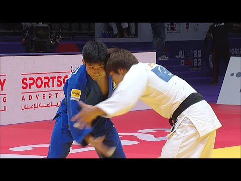 【2023世界柔道】阿部一二三×丸山城志郎 男子66kg級 決勝戦