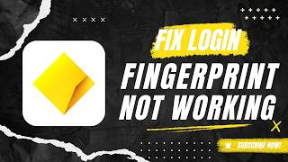 How to Fix CommBank Fingerprint Login Not Working Step by Step